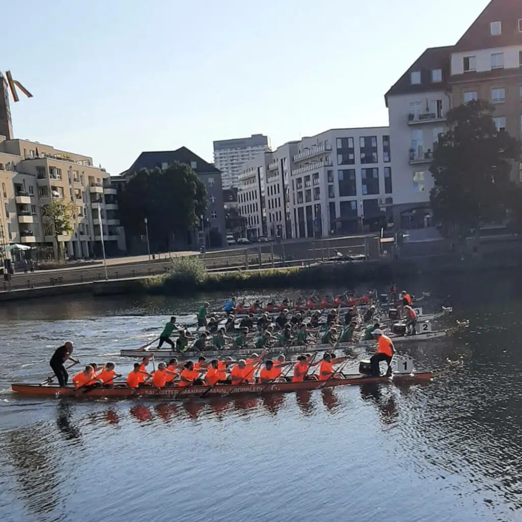 Drachenboot-Festival: EnergieMEDLs und KanalSEMs Kopf an Kopf mit der Konkurrenz